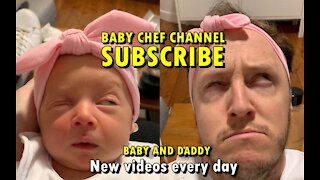 BABY CHEF CHANNEL - FATHER COPY THE BABY