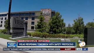 Viejas reopening tomorrow with safety protocols