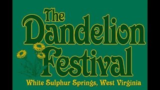 dandelion Festival WV Fireworks