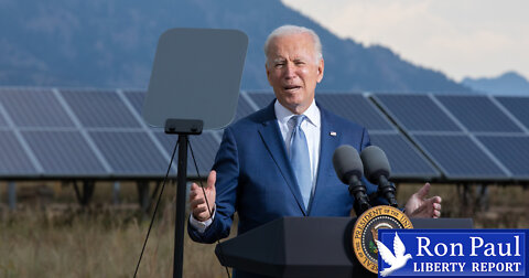 Desperate Biden Uses Military Powers...To Push 'Green' Energy Production!