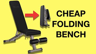 CHEAP Folding Adjustable Weight Bench (FID Bench on Amazon)