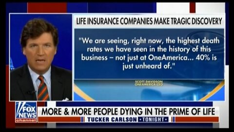40% Death rate Increase - Life Insurance Company