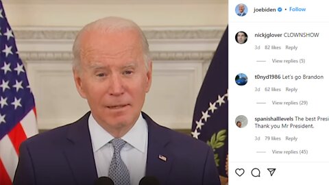 Hilarious Comments on Joe Biden's Instagram!!!