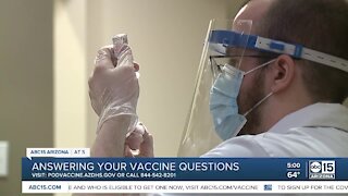 Answering your vaccine questions