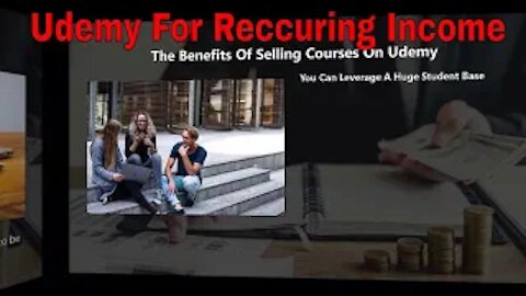 Udemy For Reccuring Income