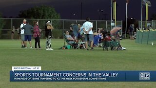 Hundreds of sports teams coming to the Valley amidst COVID surge