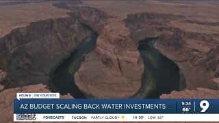 Arizona budget scaling back water investments