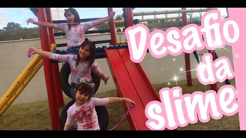 DESAFIO FAZENDO SLIME WATER - SLIME CHALLENGE