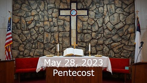 Pentecost - May 28, 2023 - Peace Be with You - John 20:19-23