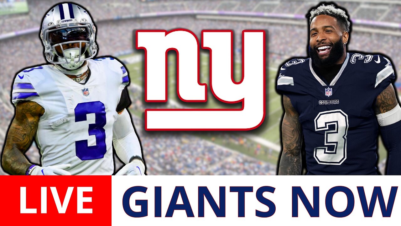 LIVE New York Giants Rumors, News Ft. Odell Beckham Jr TO THE COWBOYS?