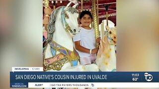 San Diego native's cousin injured in Uvalde shooting