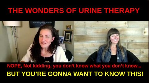 Dr Amandha Vollmer - Urine Therapy 101 - An Introduction