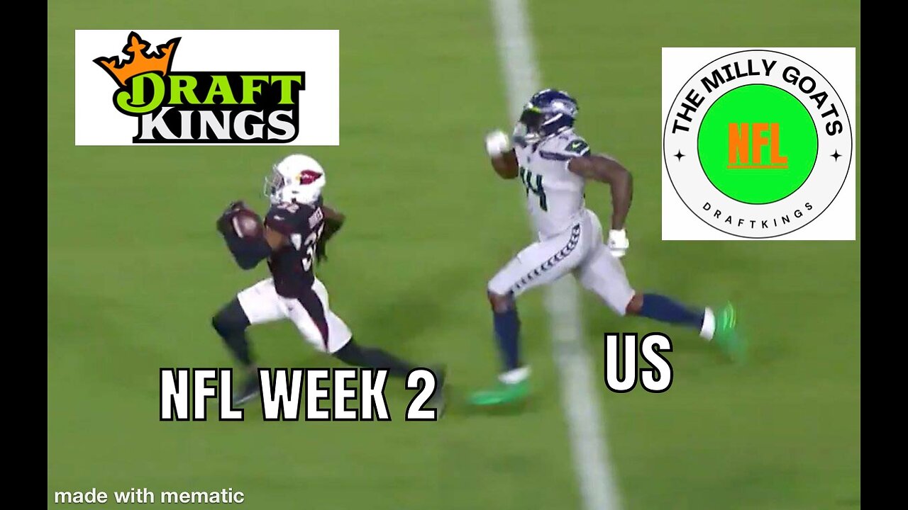 NFL DFS DraftKings Week 3 Lookahead and Week 2 Recap