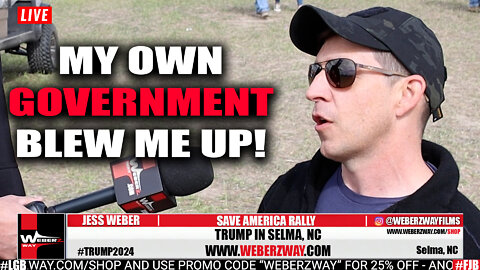 MY OWN GOVERNMENT BLEW ME UP!