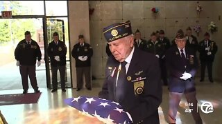 99-year-old WWII veteran honored after 70 years of service