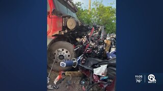 Martin County crash kills 22-year-old woman, injures 6 people