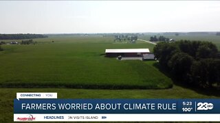 Farmers worried about new climate rule