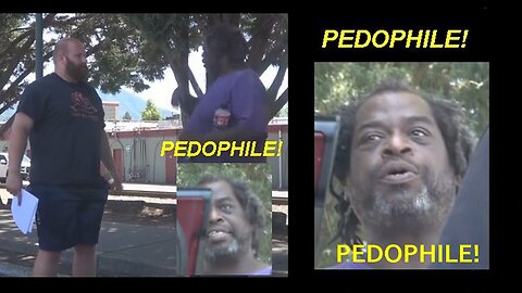 Insane Pedophile Child Sex Offender Psycopath Threatens Me With A Machete! [20.09.2023]