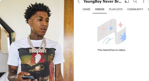 NBA Youngboy Youtube videos removed ?