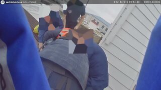Kenosha Police body-camera footage shows Lake Michigan rescue