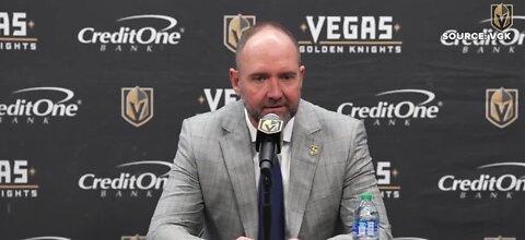 Vegas Golden Knights fire head coach Pete DeBoer after team's first missed playoffs