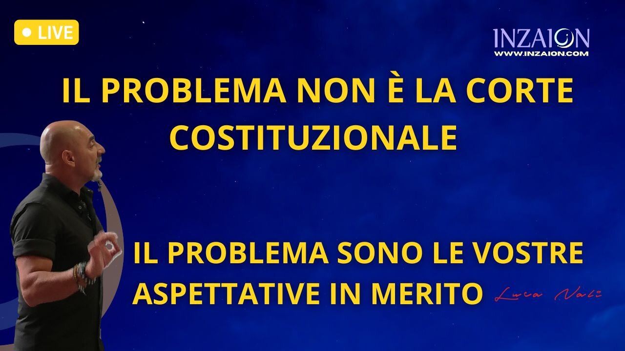 IL PROBLEMA NON È LA CORTE COSTITUZIONALE - Luca Nali