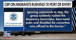 CBP: Border agents assaulted by migrants who storm Rio Grande bridge
