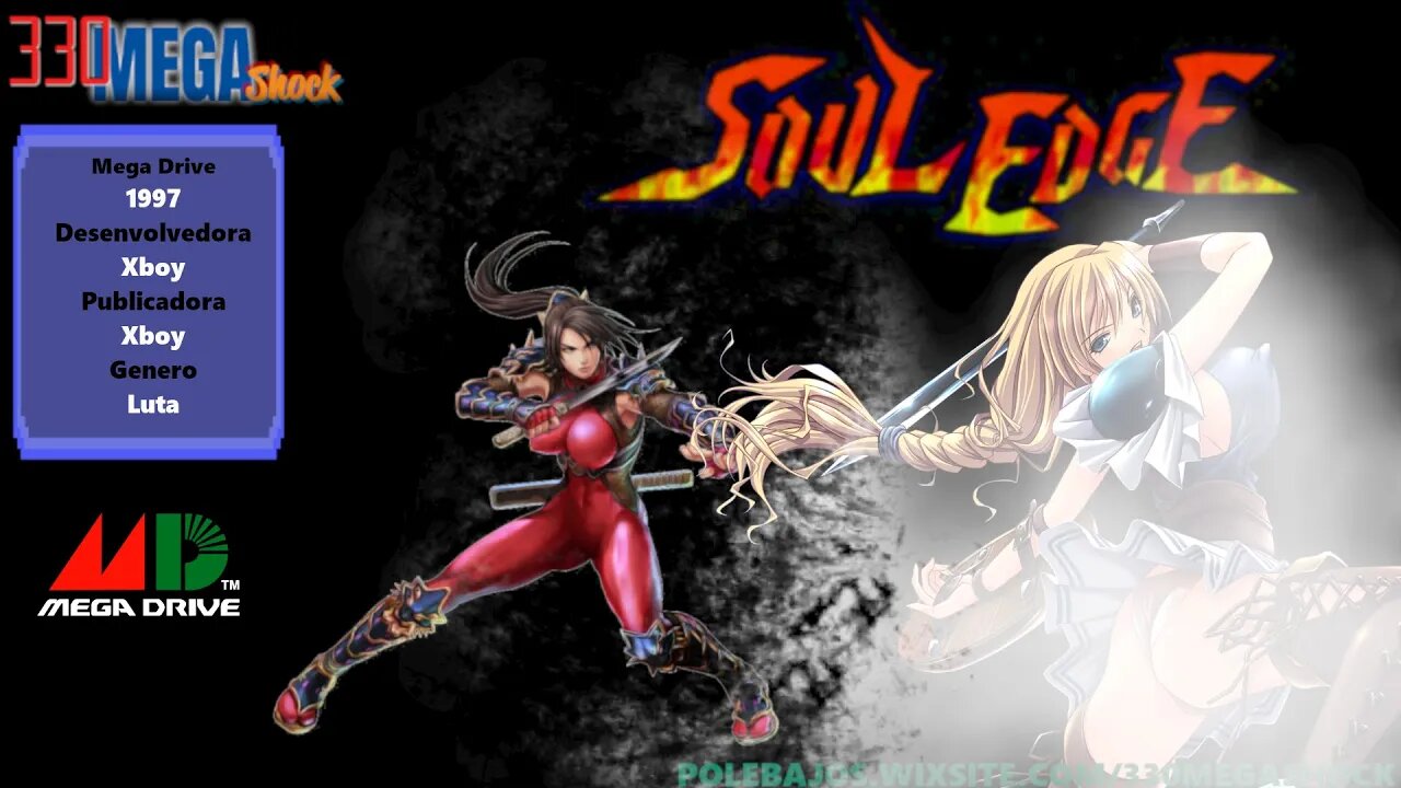 Jogo Completo 88 Soul Edge Soul Calibur Mega Drive 0228