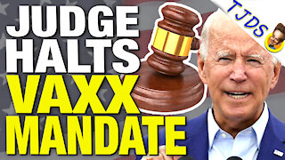 Federal Judge Halts Biden's Vaxx Mandate