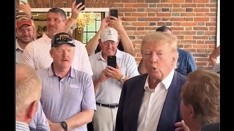 Trump singing Rich Man North of Richmond is exactly what you need to see today