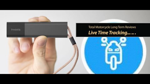 Live Time Tracking! Invoxia GPS Tracker for Motorcycles – TMW Reviews