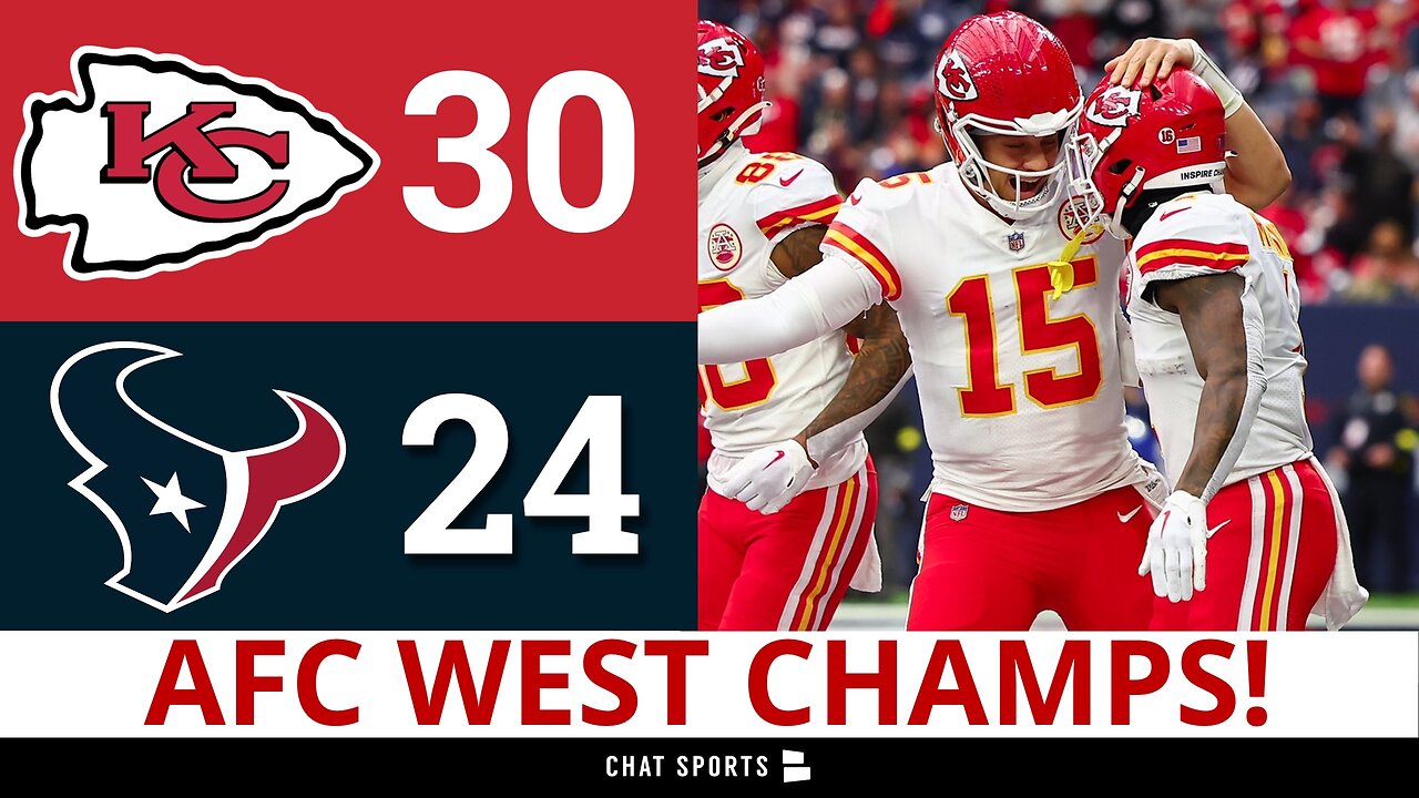 kc chiefs afc west champions