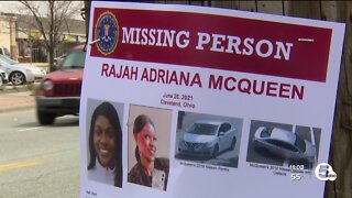 Where is Rajah McQueen? As the days add up, so do questions for her family