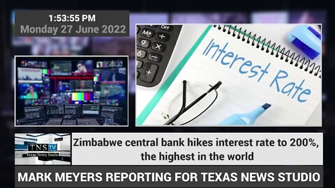 Zimbabwe central bank hikes interest rate to 200%, the highest in the world