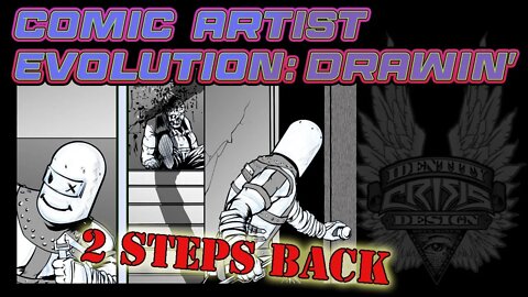 Comic Artist Evolution: 2 steps back