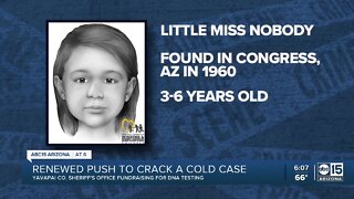 Fundraiser hopes to help ID 'Little Miss Nobody' found dead in Arizona in 1960