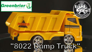 "8022 Dump Truck" in Yellow- Model by Greenbrier Int. Inc.