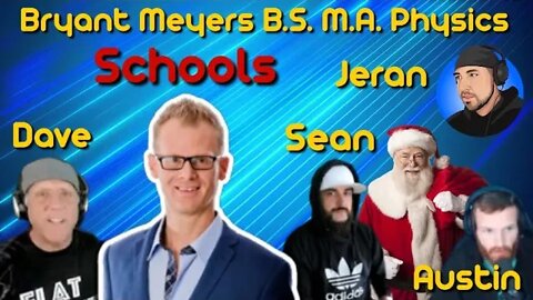 Bryant Meyers B.S. M.A. Physics Schools Non-Believers About Living on a Globe - John Thor Edit