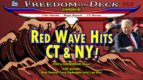 Red Wave Hits CT & NY!