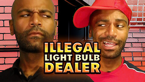 Illegal Light Bulb Dealer?! 💡🤫