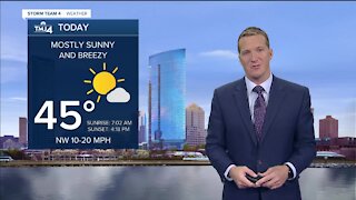 Southeast Wisconsin weather: Mostly cloudy and breezy Tuesday, with highs in the 40s