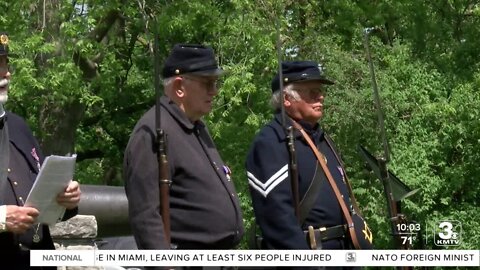 Civil War Union veterans honored with new headstones in Council Bluffs