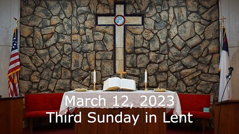 3rd Sunday in Lent - March 12, 2023 - Lord, I Believe - John 9:1-41