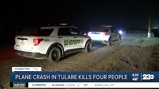 Federal investigators looking into Tulare County plane crash