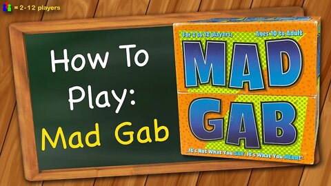 How to play Mad Gab