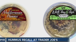 Hummus recall at Trader Joe's