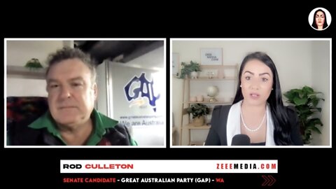 Zeee Media Election Week: Rod Culleton - Senate Candidate - Great Australian Party (GAP) - WA