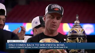 OSU comes back to win the Fiesta Bowl