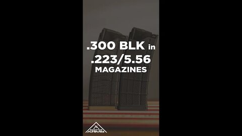Can you run .300 BLK in 5.56/.223 Magazines?