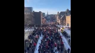Thousands Protest in Canada Against COVID Restrictions